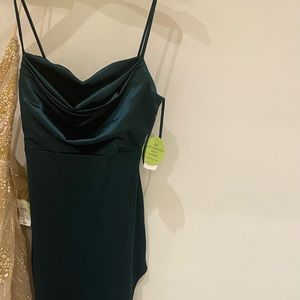 Never worn emerald ball gown